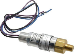 United Electric Controls - 8,000 Max psi, Compact Cylindral Pressure Switch - 1/4 Thread - All Tool & Supply