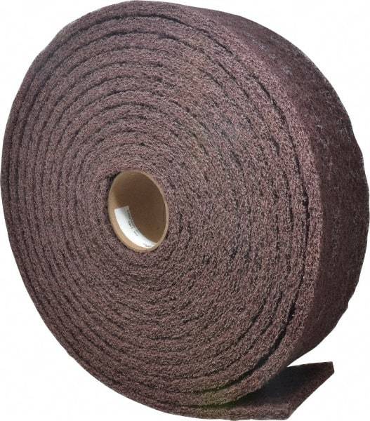 3M - 30' Long x 4" Wide Nonwoven Roll - Medium Grade, Purple, Aluminum Oxide - All Tool & Supply