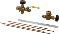 Conbraco - 400 psi Working Pressure, 250 Max psi, Bronze Liquid Level Gage Glass - 400°F Max Operating Temp, 1/2 Inch Thread, PTFE Seal - All Tool & Supply