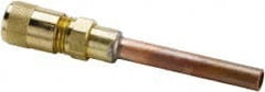 Parker - 500 Max psi, 3/16 Tube Outside Diameter, Extended Copper Tube Access Valve - All Tool & Supply