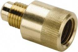 Parker - 1/4" Tube OD Access Valve Refrigerant Adapter - For Parker Brass Access Valves - All Tool & Supply