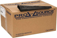 PRO-SOURCE - 1.65 mil Thick, Heavy-Duty Trash Bags - 38" Wide x 58" High, Black - All Tool & Supply