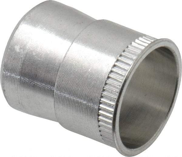 RivetKing - 5/16-18 UNC, Uncoated, Aluminum Knurled Rivet Nut Inserts - 0.531" to 0.536" Grip, 1/2" Drill Size - All Tool & Supply