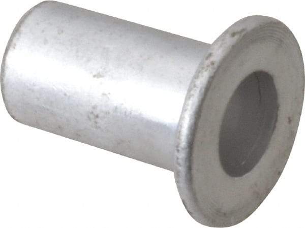 RivetKing - 5/16-18, 0.03 to 0.125" Grip, Aluminum Standard Rivet Nut - Uncoated, Drill Size Letter Z, Round Head - All Tool & Supply