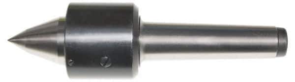 Interstate - MT2 Taper Shank Shank, 1.417" Head Diam, 594 Lb Capacity, Live Center - 6,400 Max RPM, 0.866" Point Diam, 1.33" Point Len, 594 Lb Max Workpc, Long Point - All Tool & Supply