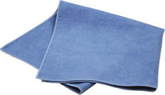 PRO-SOURCE - Reusable Microfiber Wipes - Packet, 16" x 16" Sheet Size, Blue - All Tool & Supply