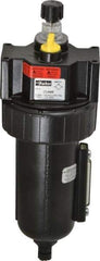 Parker - 3/4" NPT, 250 Max psi Standard Micro Mist Lubricator - Metal Bowl with Sight Glass, Zinc Body, 90 CFM, 175°F Max Temp, 3.24" Wide x 9.27" High - All Tool & Supply