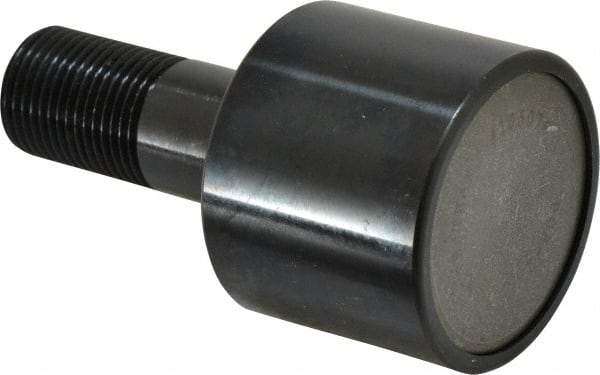 Accurate Bushing - 2" Roller Diam x 1-11/16" Width, 7/8" Stud Diam x 2" Length, Plain Load Roller - Steel, 1-1/8" Thread Length, 7/8-14 Thread, 3,490 Lb Dynamic Cap, 2,000 Lb Static Cap - All Tool & Supply