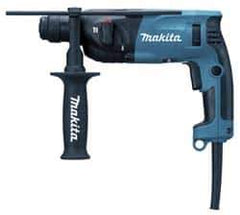 Makita - 110 Volt SDS Plus Chuck Electric Rotary Hammer - 0 to 5,000 BPM, 0 to 1,500 RPM, Reversible - All Tool & Supply