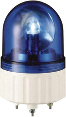 Schneider Electric - 12 VAC/VDC, 250 mAmp, Rotating Beacon LED Light - Surface Mounted, 5.81 Inch High, 84mm Diameter, 138 Flashes per min - All Tool & Supply