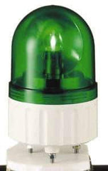 Schneider Electric - 12 VAC/VDC, 250 mAmp, Rotating Beacon LED Light - Surface Mounted, 5.81 Inch High, 84mm Diameter, 138 Flashes per min - All Tool & Supply