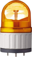 Schneider Electric - 24 VAC/VDC, 125 mAmp, Rotating Beacon LED Light - Surface Mounted, 5.81 Inch High, 84mm Diameter, 138 Flashes per min - All Tool & Supply