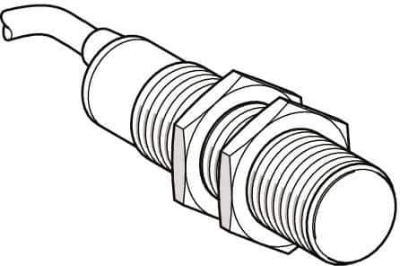 Telemecanique Sensors - NC, 5mm Detection, Cylinder, Capacitive Proximity Sensor - IP67, 24 to 240 VAC, M18x1 Thread, 70mm Long - All Tool & Supply