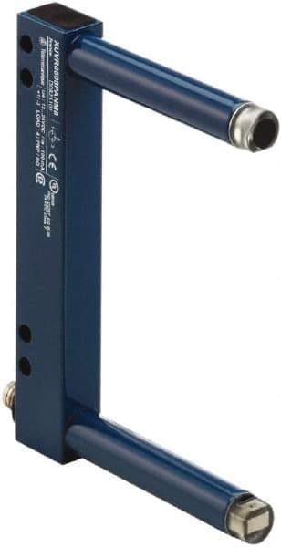 Telemecanique Sensors - 3-pin M8 Connector, 80mm Nominal Distance, Shock and Vibration Resistant, Through Beam Photoelectric Sensor - 12 to 24 VDC, 4000 Hz, Aluminum, Glass, Polyamide, 2 Inch Long x 7 Inch Wide x 7 Inch High - All Tool & Supply