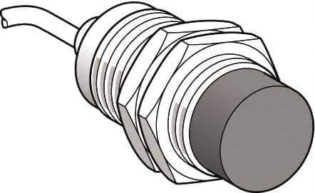 Telemecanique Sensors - PNP, 15mm Detection, Cylinder, Inductive Proximity Sensor - 3 Wires, IP67, 12 VDC, 12 VDC, 24 VDC, M30x1.5 Thread, 51mm Long x 30mm Wide - All Tool & Supply