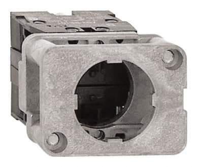 Square D - NO/NC, 10 Amp, Electrical Switch Contact Block - 600 VAC, Screw Terminal - All Tool & Supply