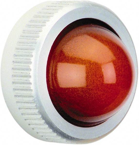 Schneider Electric - Round Pilot and Indicator Light Lens - Amber - All Tool & Supply