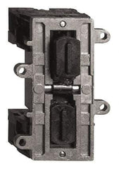 Schneider Electric - NO/NC, 3 Amp, Electrical Switch Contact Block - 240 VAC, Screw Terminal, For Use with XACA - All Tool & Supply