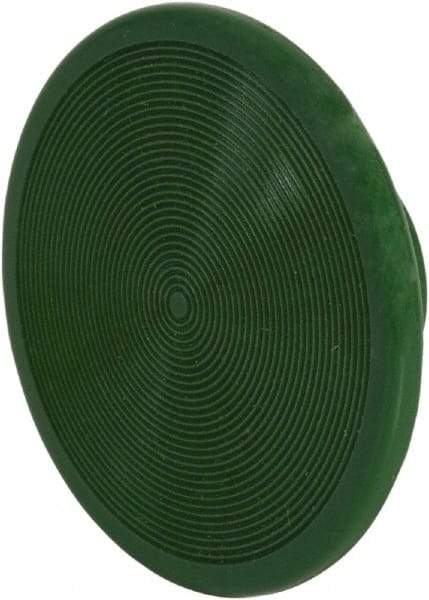 Schneider Electric - Extended Mushroom Head Pushbutton Switch 2-1/4" Screw-On Knob - Green, Round Button, Nonilluminated - All Tool & Supply