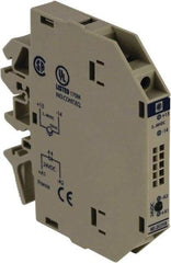 Schneider Electric - 12 Milliamp, NC Configuration, Interface Relay Module - DIN Rail Mount, 23 to 131°F, 24 VDC - All Tool & Supply