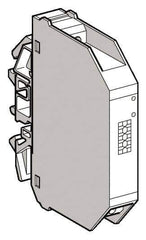 Schneider Electric - 18 Milliamp, Interface Relay Module - DIN Rail Mount, 23 to 104°F, 24 VDC - All Tool & Supply