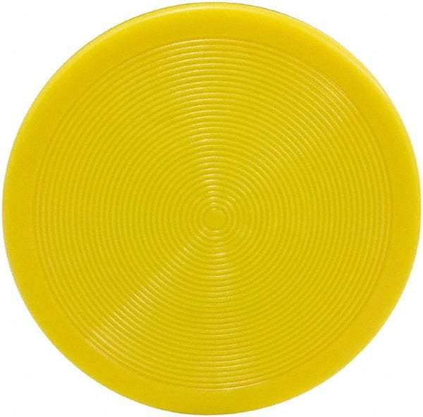 Schneider Electric - Extended Mushroom Head Pushbutton Switch Knob - Yellow, Round Button, Incandescent Lamp, Illuminated - All Tool & Supply