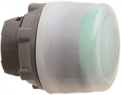 Schneider Electric - 22mm Mount Hole, Extended Straight, Pushbutton Switch Only - Round, Green Pushbutton, Nonilluminated, Momentary (MO) - All Tool & Supply