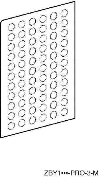 Schneider Electric - Round, Legend Plate Insert - I - All Tool & Supply