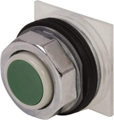 Schneider Electric - 30mm Mount Hole, Extended Straight, Pushbutton Switch Only - Green Pushbutton, Momentary (MO) - All Tool & Supply