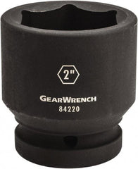 GearWrench - 1" Drive 2-15/16" Standard Impact Socket - 6 Points, 3-15/16" OAL - All Tool & Supply