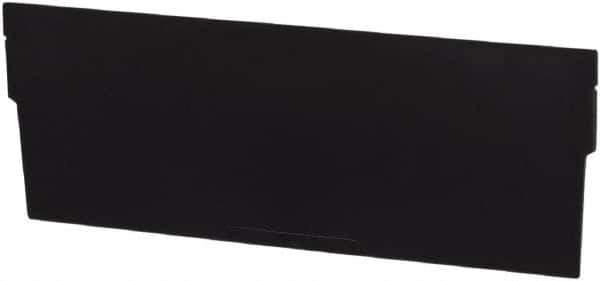 LEWISBins+ - 7.1" Wide x 3-1/2" High, Black Bin Divider - Use with LEWISBins+ - SB128-4, SB188-4, SB248-4 - All Tool & Supply