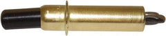 Zephyr Tool Group - #10 3/16" Pin Diam, Brass Cleco Fastener - Standard Length, 0 to 1/2" Grip - All Tool & Supply