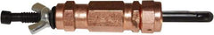 Zephyr Tool Group - 1/4 Drill 1/4" Pin Diam, Copper Cleco Wing Nut Fastener - Standard Length, 0 to 1" Grip - All Tool & Supply