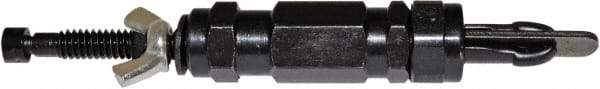 Zephyr Tool Group - #10 3/16" Pin Diam, Brass Cleco Wing Nut Fastener - Standard Length, 0 to 1" Grip - All Tool & Supply