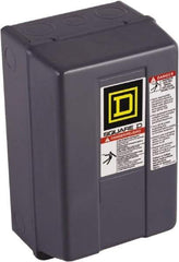 Square D - 1 NEMA Rated, 4 Pole, Electrically Held Lighting Contactor - 30 A (Tungsten), 208 VAC at 60 Hz - All Tool & Supply