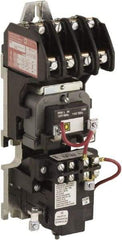 Square D - No Enclosure, 4 Pole, Mechanically Held Lighting Contactor - 20 A (Tungsten), 30 A (Fluorescent), 110 VAC at 50 Hz, 120 VAC at 60 Hz, 4NC Contact Configuration - All Tool & Supply