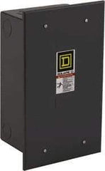 Square D - 1 NEMA Rated, 10 Pole, Electrically Held Lighting Contactor - 20 A (Tungsten), 30 A (Fluorescent), 110 VAC at 50 Hz, 120 VAC at 60 Hz, 10NO Contact Configuration - All Tool & Supply