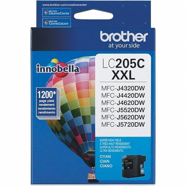 Brother - Cyan Ink Cartridge - Use with Brother MFC-J4320DW, J4420DW, J4620DW, J5520DW, J5620DW, J5720DW - All Tool & Supply