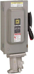 Square D - 60 Amp, 600 VAC, 3 Pole Nonfused Safety Switch - NEMA 1, 30 hp at 600 VAC (Single Phase), 60 hp at 600 VAC (Triple Phase) - All Tool & Supply