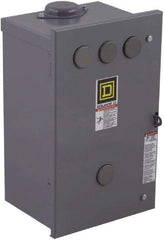 Square D - 3R NEMA Rated, 4 Pole, Electrically Held Lighting Contactor - 20 A (Tungsten), 30 A (Fluorescent), 110 VAC at 50 Hz, 120 VAC at 60 Hz, 4NO Contact Configuration - All Tool & Supply