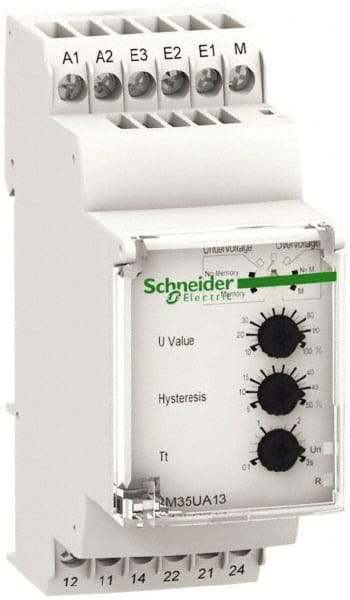 Schneider Electric - 2NO/2NC, 24-240 VAC/DC Control Relay - DIN Rail Mount - All Tool & Supply