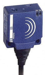 Telemecanique Sensors - NPN, PNP, NC, 10 to 15mm Detection, Flat, Inductive Proximity Sensor - 2 Wires, IP68, 24 to 240 VAC/VDC @ 50/60 Hz, 26mm Wide - All Tool & Supply