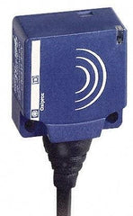 Telemecanique Sensors - NPN, NC, Flat, Inductive Proximity Sensor - 3 Wires, IP68, 12 to 24 VDC, 26mm Wide - All Tool & Supply