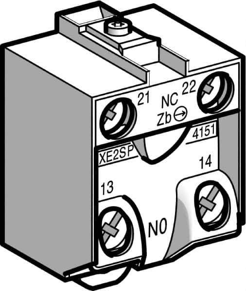 Telemecanique Sensors - NO/NC, Electrical Switch Contact Block - All Tool & Supply