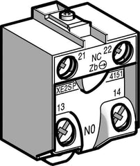 Telemecanique Sensors - NO/NC, Electrical Switch Contact Block - All Tool & Supply