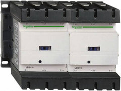 Schneider Electric - 3 Pole, 110 Coil VAC at 50/60 Hz, 115 Amp at 440 VAC, Reversible IEC Contactor - 3 Phase hp: 100 at 575/600 VAC, 30 at 200/208 VAC, 40 at 230/240 VAC, 75 at 460/480 VAC - All Tool & Supply