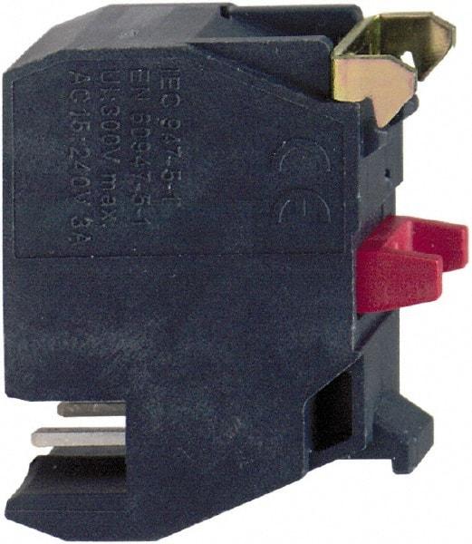 Schneider Electric - NC, Multiple Amp Levels, Electrical Switch Contact Block - Plug-in Terminal - All Tool & Supply