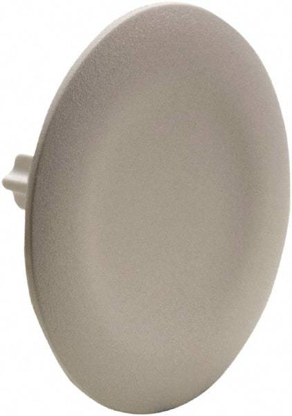 Schneider Electric - Flush Pushbutton Switch Cap - White, Round Button, Nonilluminated - All Tool & Supply