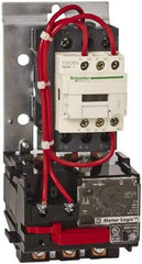 Schneider Electric - 120 Coil VAC, 9 Amp, Nonreversible Open Enclosure NEMA Motor Starter - 3 Phase hp: 1-1/2 at 200 VAC, 1-1/2 at 230 VAC, 2 at 460 VAC, 2 at 575 VAC - All Tool & Supply