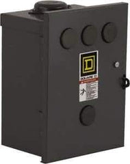 Square D - 3R NEMA Rated, 2 Pole, Electrically Held Lighting Contactor - 30 A (Tungsten), 110 VAC at 50 Hz, 120 VAC at 60 Hz - All Tool & Supply